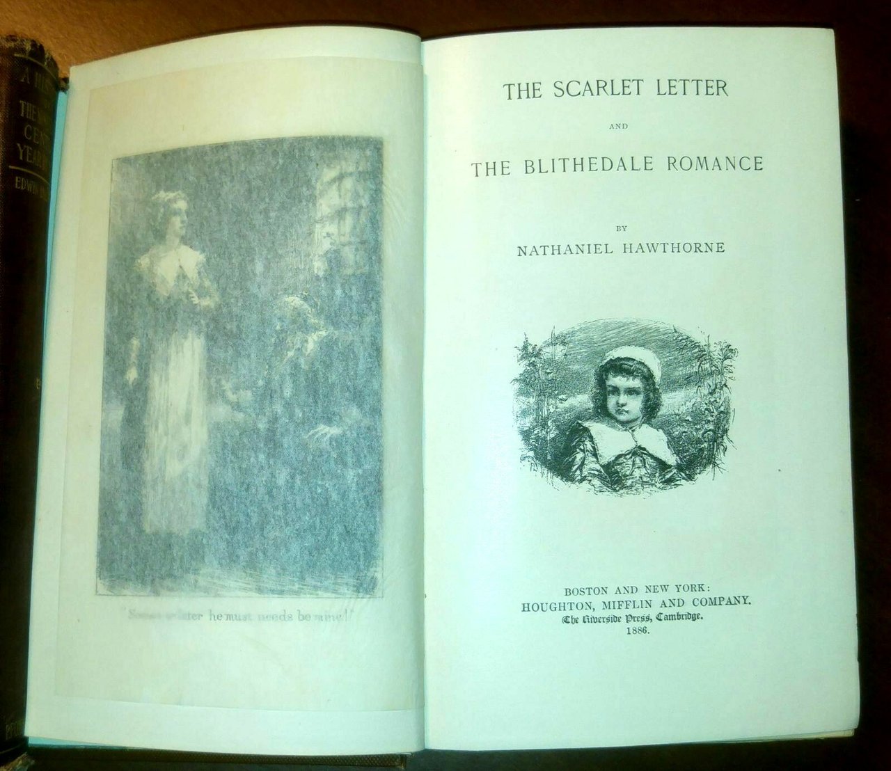 THE SCARLET LETTER AND BLITHEDALE ROMANCE di Nathaniel HAWTHORNE 1886 …