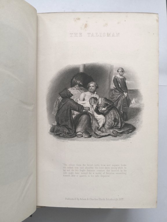 THE TALISMAN CHRONICLES OF THE CANONGATE di Walter Scott 1887 …