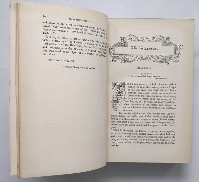 THE TALISMAN CHRONICLES OF THE CANONGATE di Walter Scott 1887 …