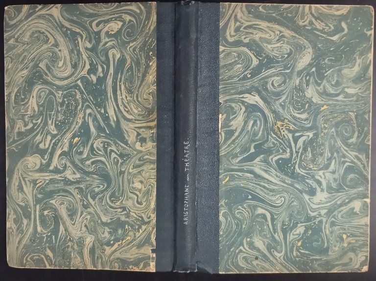 THEATRE COMPLET di Aristophane 1908 Bauche Libro Les Nuees cuepes …
