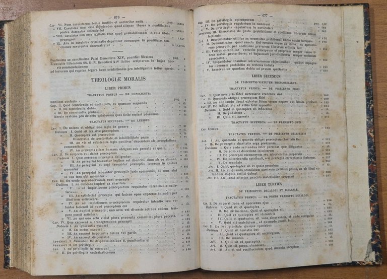 THEOLOGIA MORALIS di Sant'Alfonso Maria de Liguori 3 volumi completo … | Immagine Gallery 5
