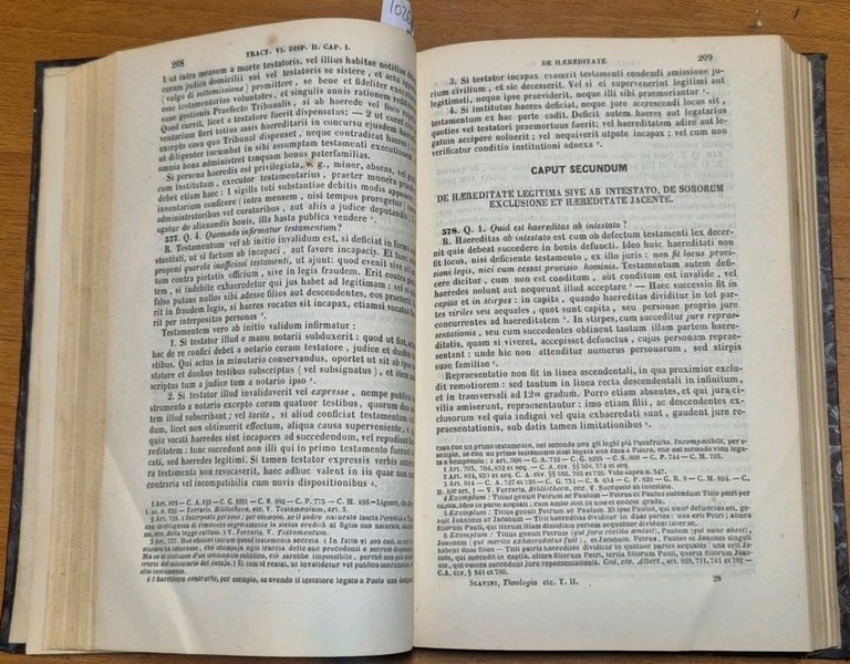 THEOLOGIA MORALIS UNIVERSA ad mentem Sant'Alfonso De Liguori Tomo II …