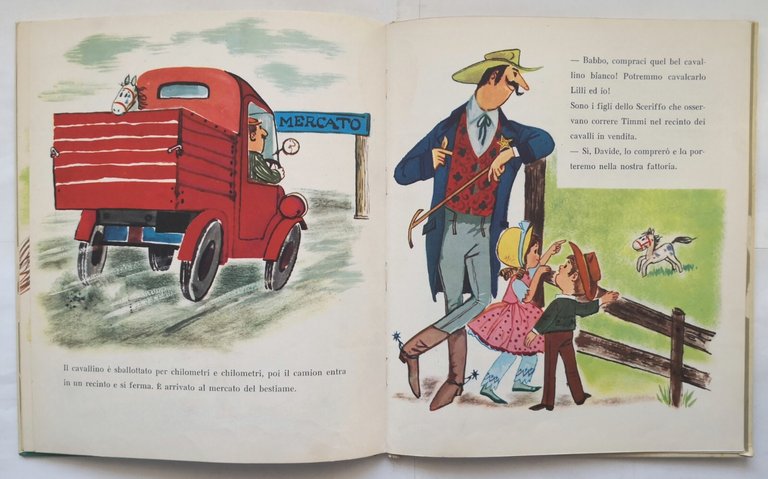 TIMMI IL CAVALLINO di Grazia Nidasio 1963 AMZ libro illustrato …