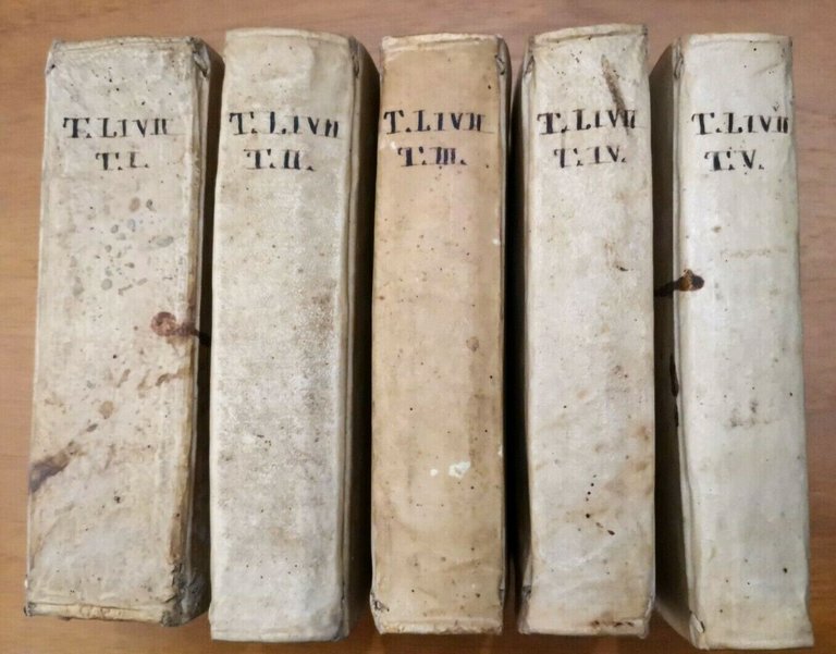 TITI LIVII OPERA quae supersunt 5 volumi 1767 Tito Livio …