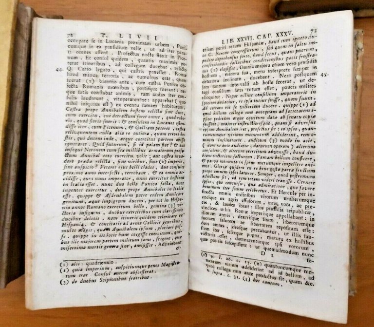 TITI LIVII OPERA quae supersunt 5 volumi 1767 Tito Livio …