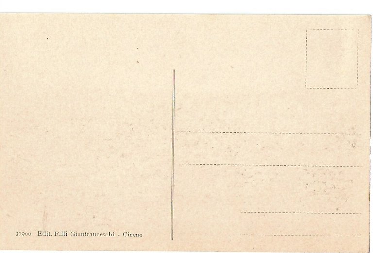 Tocra Via Ghegab CARTOLINA non viaggiata anni'30 Libia Africa Italiana …