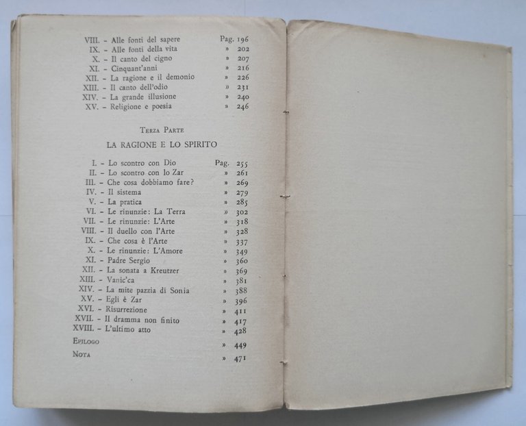 TOLSTOI di Delfino Cinelli 1934 L'Eroica libro biografia vita