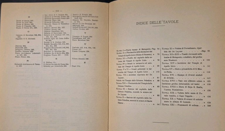 TOPOGRAFIA E STORIA DI METAPONTO di M Lacava 1973 Antonio …