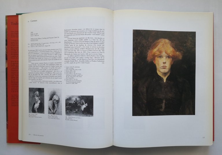 TOULOUSE LAUTREC mostra 1992 Réunion des Musees Nationaux Libro South …