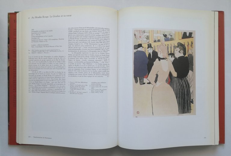 TOULOUSE LAUTREC mostra 1992 Réunion des Musees Nationaux Libro South …