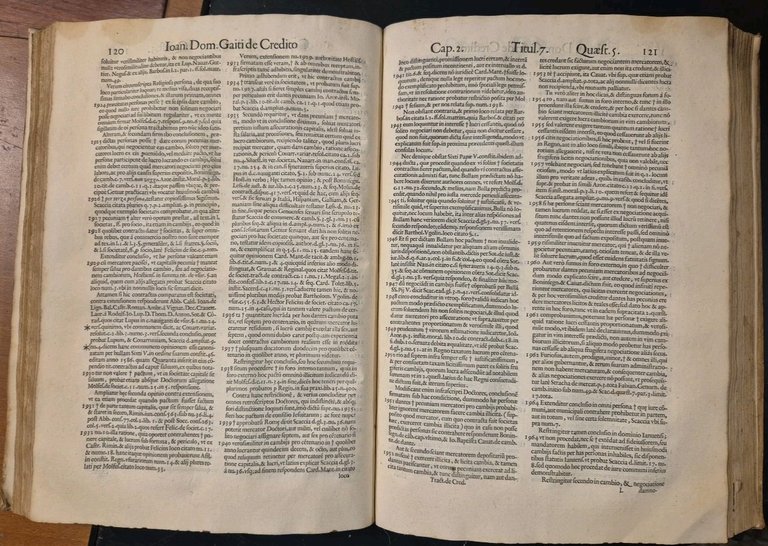 TRACTATUS ABSOLUTISSIMUS DE CREDITO EX LIBRIS EPISTOLIS CAMBIIS di Gaito …