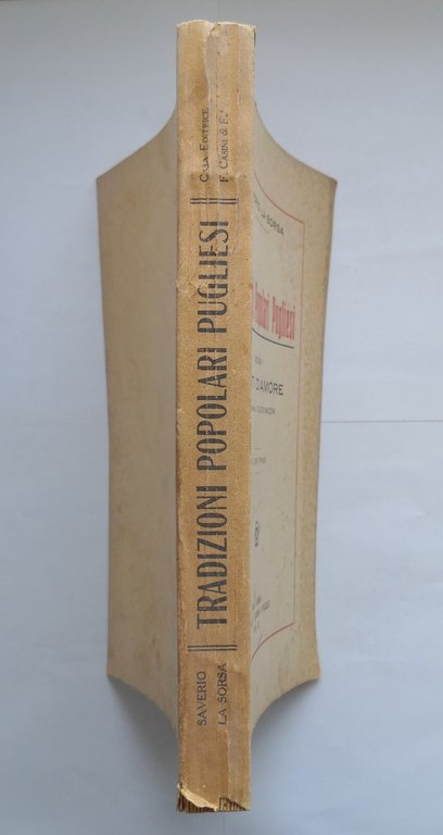 TRADIZIONI POPOLARI PUGLIESI di Saverio La Sorsa Canti D'amore 2 …