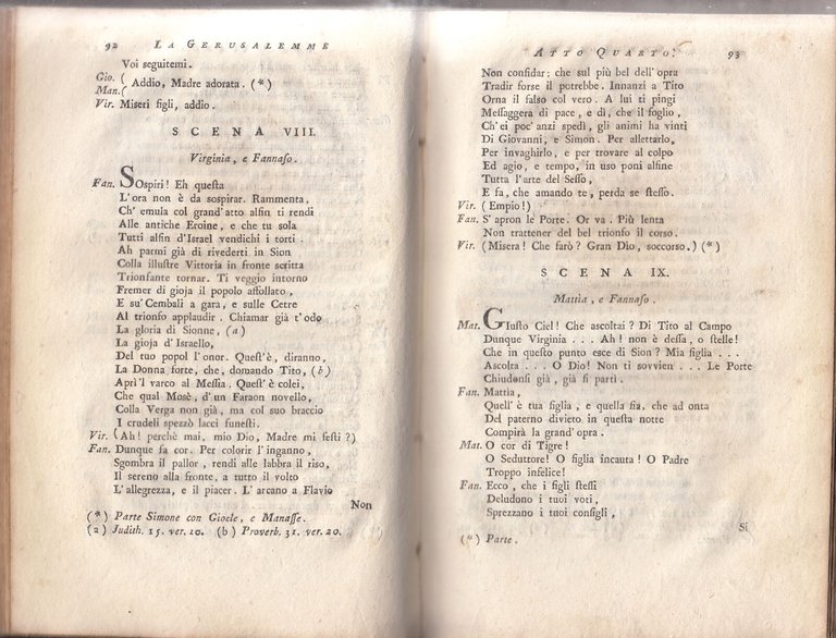 TRAGEDIE del reverendo Francesco Ringhieri tomo II Zatta 1788 libro …