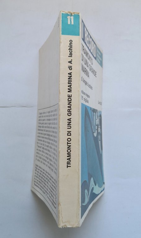 TRAMONTO DI UNA GRANDE MARINA di Angelo Iachino 1966 Mondadori …