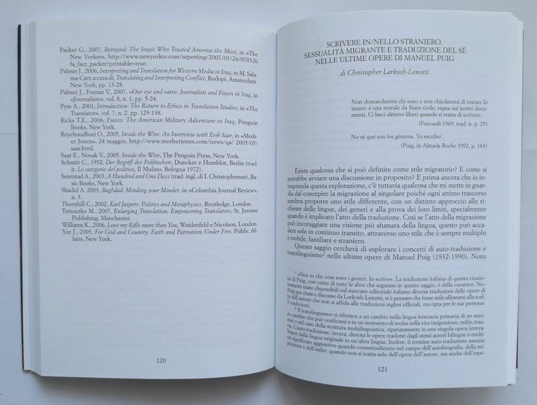 TRANSLATIONSCAPES di Annarita Taronna 2009 Progedit Libro comunità lingue traduz