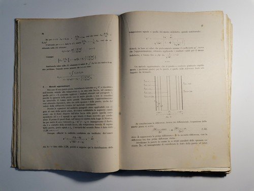 TRASMISSIONE DEL CALORE di Dalberto Faggiani 1946 Tamburini libro ingegneria