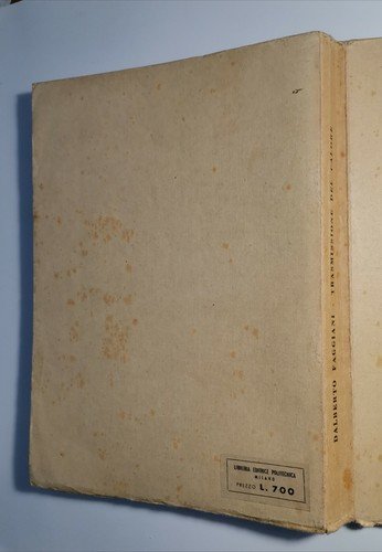TRASMISSIONE DEL CALORE di Dalberto Faggiani 1946 Tamburini libro ingegneria