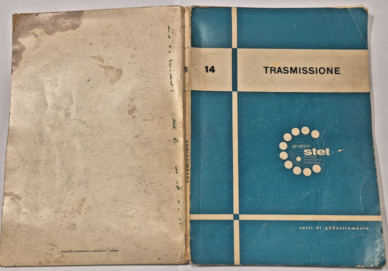 TRASMISSIONE Gruppo STET corsi addestramento Libro 1971 2 edizione | Immagine Gallery 2