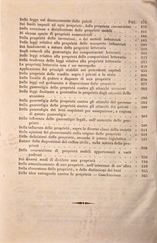 TRATTATO DELLA PROPRIETÀ di Carlo Comte 1838 Migliaresi Livorno Libro …