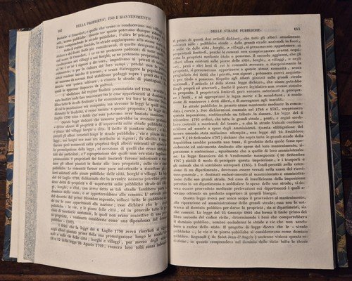 TRATTATO DELLA PROPRIETÀ di Carlo Comte 1838 Migliaresi Livorno Libro …
