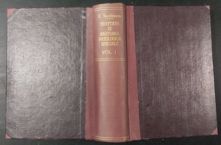 TRATTATO DI ANATOMIA PATOLOGICA SPECIALE 3 Volumi Kaufmann 1925 Vallardi …