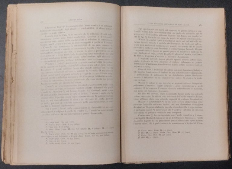 TRATTATO DI CHIMICA FISICA Harry C Jones 1923 Hoepli Libro …