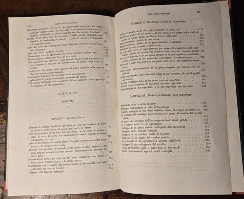 TRATTATO DI GEOMETRIA DESCRITTIVA volume I TEORICHE C F Leroy …