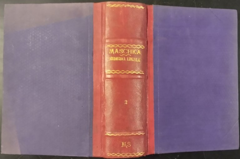 TRATTATO DI MEDICINA LEGALE 4 VOLUMI G Maschka 1889 1893 …