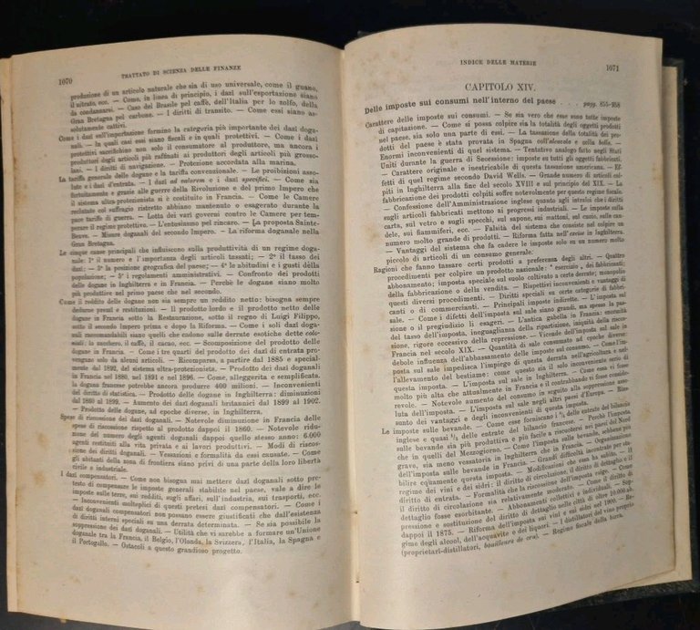 TRATTATO DI SCIENZA DELLE FINANZE Leroy Beaulieu 1906 UTET libro …