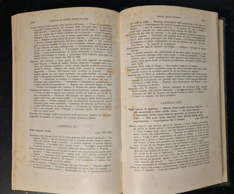 TRATTATO DI SCIENZA DELLE FINANZE Leroy Beaulieu 1906 UTET libro …