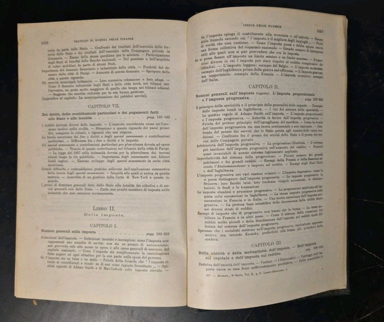 TRATTATO DI SCIENZA DELLE FINANZE Leroy Beaulieu 1906 UTET libro …