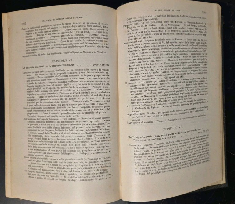 TRATTATO DI SCIENZA DELLE FINANZE Leroy Beaulieu 1906 UTET libro …