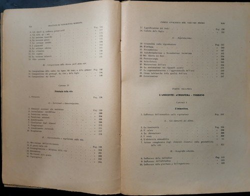 TRATTATO DI VITICOLTURA MODERNA volume I Carpentieri 1947 Ottavi Libro …