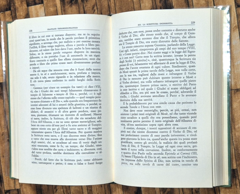 TRATTATO TEOLOGICO POLITICO di Spinoza 1971 La Nuova Italia Libro … | Immagine Gallery 3