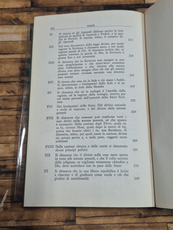 TRATTATO TEOLOGICO POLITICO di Spinoza 1971 La Nuova Italia Libro … | Immagine Gallery 8