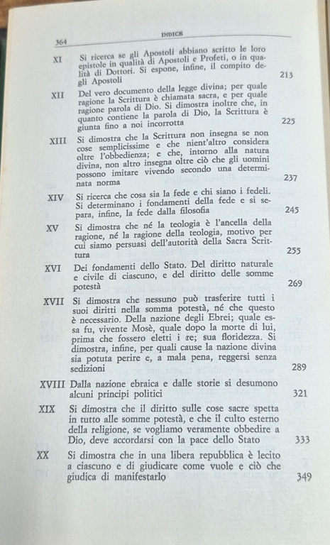 TRATTATO TEOLOGICO POLITICO di Spinoza 1971 La Nuova Italia Libro … | Immagine Gallery 7