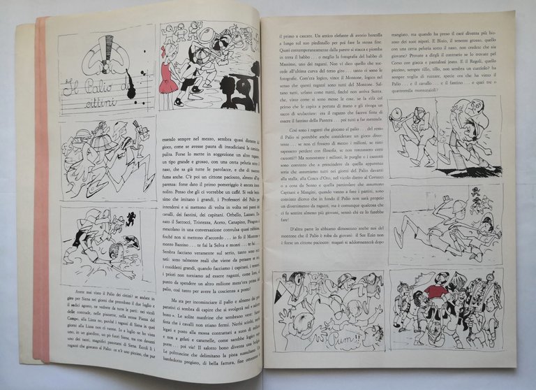 TRE GIRI DI LIBERAZIONE 1974 Palio Di Siena Contrada Valdimontone …