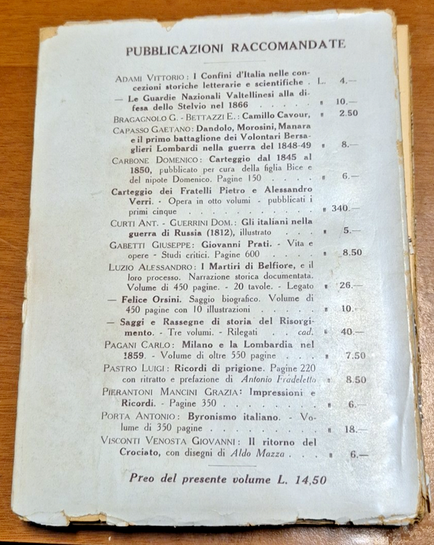 TRE MESI AL DI LÀ DELLE ALPI di Geremia Bonomelli …