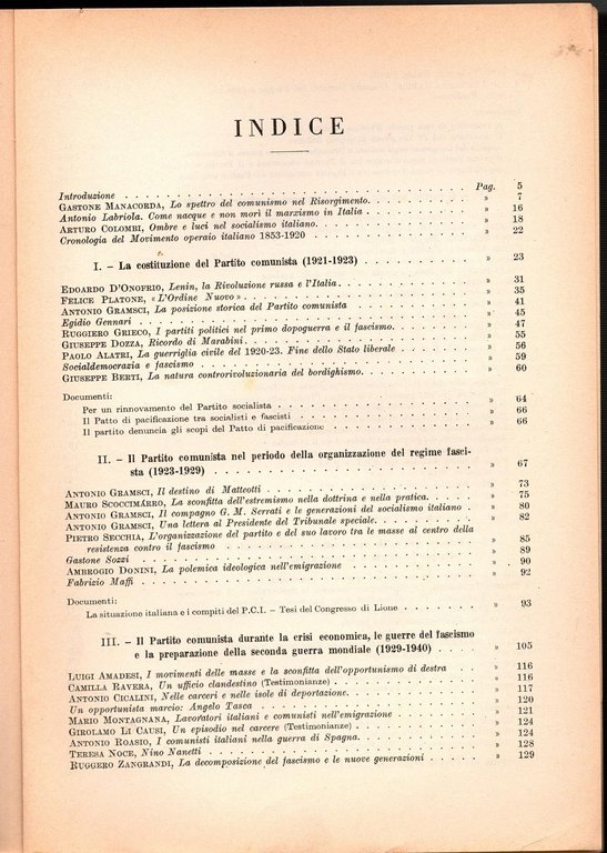 TRENTA ANNI DI VITA E LOTTE DEL PCI QUADERNI DI …