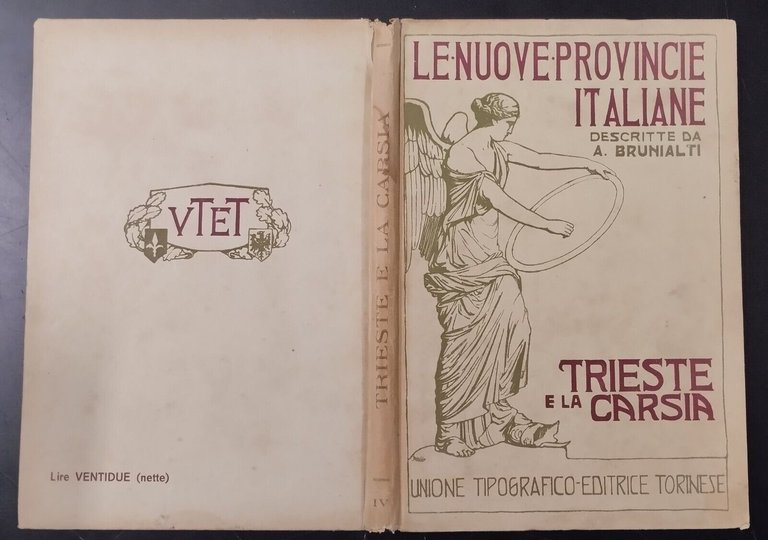 TRIESTE E LA CARSIA di A Brunialti 1920 UTET Libro …