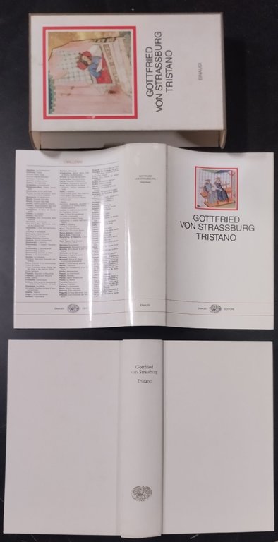 TRISTANO di Gottfried von Strassburg 1985 Einaudi Libro I Millenni