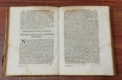 TROMBA CATECHISTICA SPIEGAZIONE DOTTRINA CRISTIANA 2 di Ardia 1713 Libro …