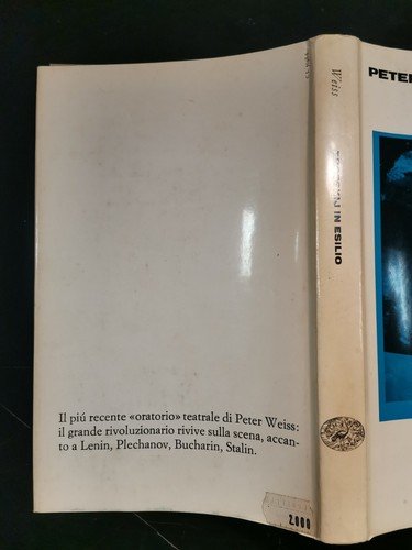 Trotskij In Esilio di Peter Weiss 1970 Einaudi I edizione …