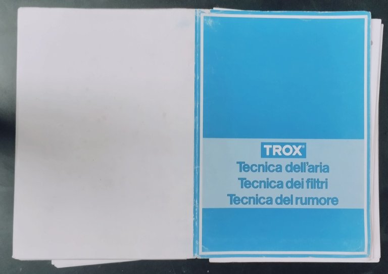 TROX TECNICA DELL'ARIA DEI FILTRI DEL RUMORE 1988 C D …