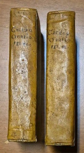TULLII CICERONIS ORATIONUM 3 volumi Campi 1779 Libro Antico Orazioni …