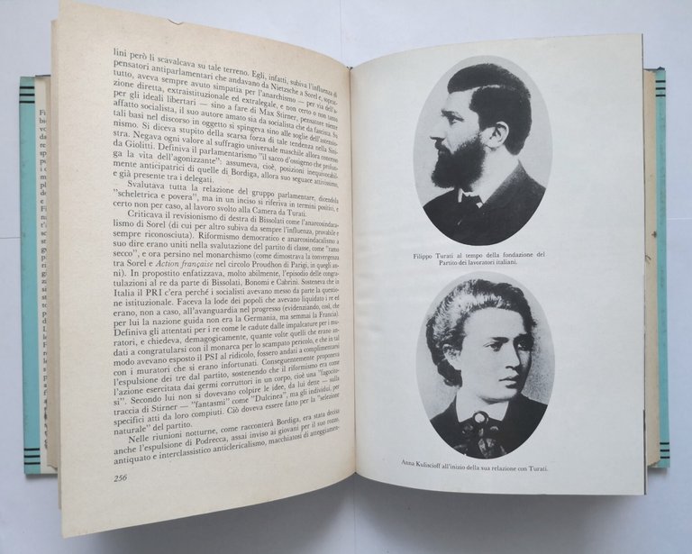TURATI di Franco Livorsi 1984 Rizzoli Libro cinquant'anni socialismo biografia