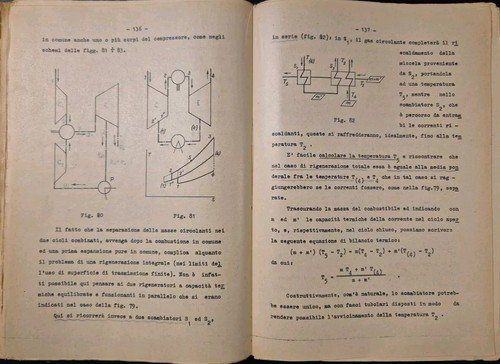 TURBINE A GAS E TURBOREATTORI di Antonio Capetti 1955 Libreria …