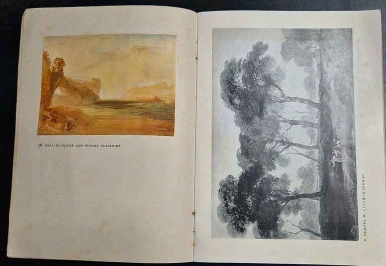 TURNER 1775 1851 esposizione di Quadri Palazzo Venezia 1948 Libro …