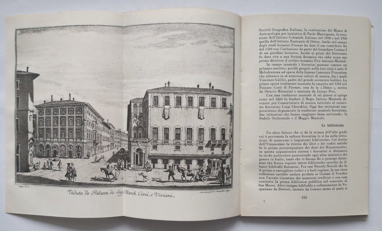 TUTTA FIRENZE di Eugenio Pucci 1955 Valmartina libro storia dedica …