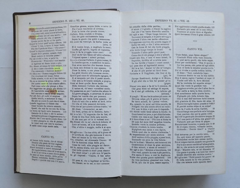 TUTTE LE OPERE di Dante Alighieri 1965 Barbera Divina Commedia …